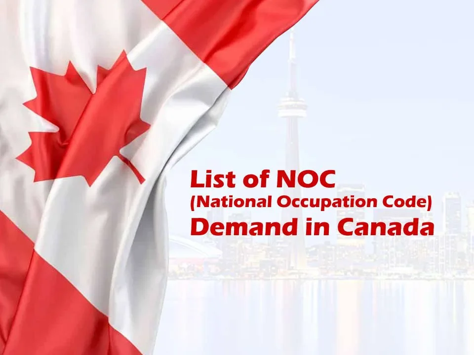 National Occupational Codes List - Vjc Overseas